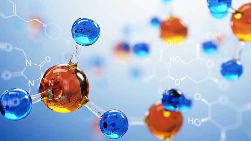 molecules illustration